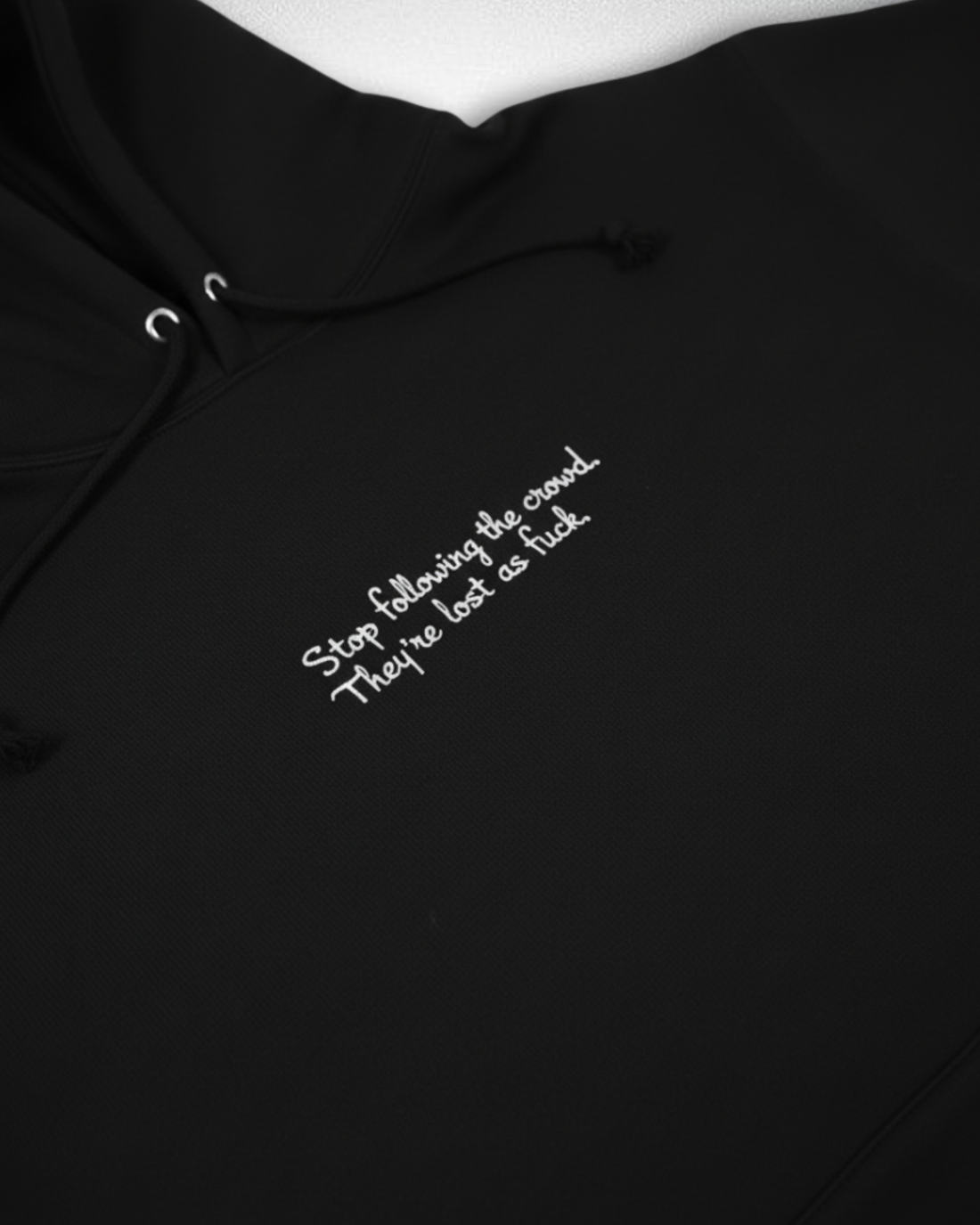 Men’s Premium Black Hoodie